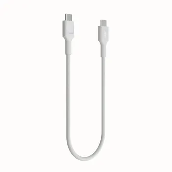 KABEL USB-C / USB-C Greencell PowerStream 200cm PD 100W biały w oplocie