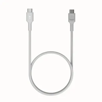KABEL USB-C / USB-C Greencell PowerStream 200cm PD 100W biały w oplocie