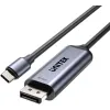 Adapter Unitek 8K USB-C do DisplayPort 1,5M - Przewód dwukierunkowy