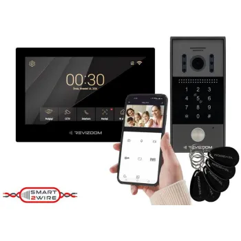 Wideodomofon REVIZOOM RM-T273HD BLACK/RC-212HD-CK1