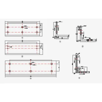 UCHWYT MONTAŻOWY SCOT BK-1500ZL