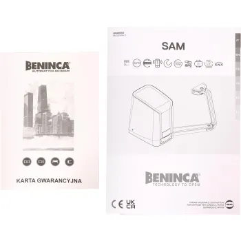 Zestaw Beninca KSAM24.PM do 5m bram dwuskrzydłowych