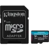 Karta pamięci microSD 64GB Kingston CanvasGo! Plus 200MB/s A2 U3 V30 + adapter