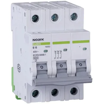 WYŁĄCZNIK NADPRĄDOWY 6 KA, C, 20A, 3P, Ex9BN 3P C20 Noark 100144