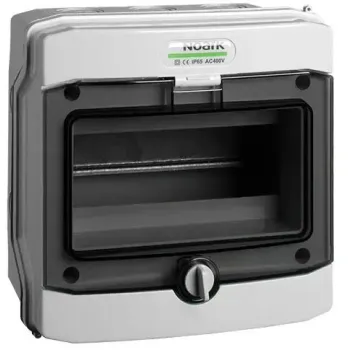 PLASTIKOWA OBUDOWA INSTALACYJNA Natynkowa IP65 1X8 modułów. PHS 8T NOARK 101493