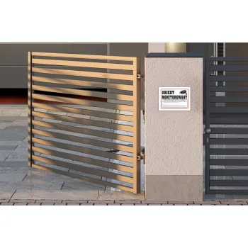 Tabliczka PCV Obiekt Monitorowany z RODO 35x25 cm