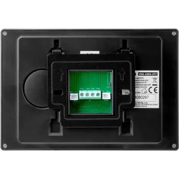 Wideodomofon EURA 2-żyłowy VDP-49A3-2TY czarny Tuya