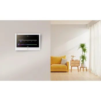 Wideodomofon EURA 2-żyłowy VDP-49A3-2TY biały Tuya