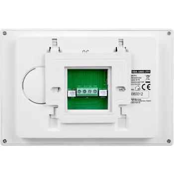 Wideodomofon EURA 2-żyłowy VDP-49A3-2TY biały Tuya