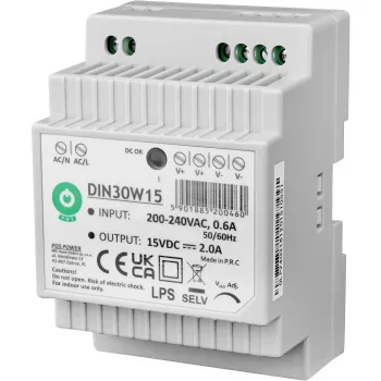 Zasilacz POS DIN30W15