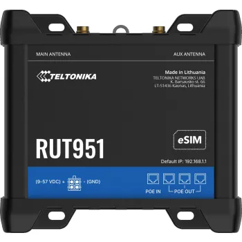 Teltonika RUT951 router przemysłowy 4G / LTE (RUT951000000)