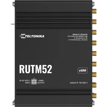 Teltonika RUTM52 router przemysłowy 5G (RUTM52100000)