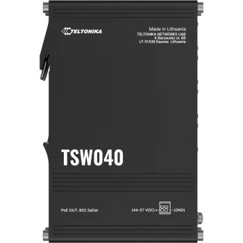 Teltonika TSW040 switch przemysłowy PoE (TSW04000000)