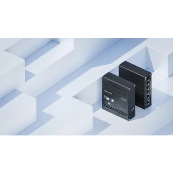 Teltonika TSW100 switch przemysłowy PoE (TSW100010000)