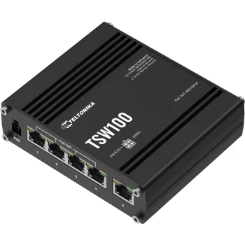Teltonika TSW100 switch przemysłowy PoE (TSW100010000)
