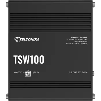 Teltonika TSW100 switch przemysłowy PoE (TSW100010000)