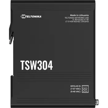 Teltonika TSW304 switch przemysłowy 4xGE (TSW304000000) DIN
