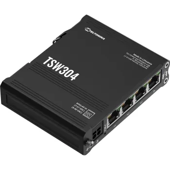 Teltonika TSW304 switch przemysłowy 4xGE (TSW304000000) DIN