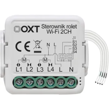 Moduł OXT mini sterownik 2 rolety WiFi TUYA T228