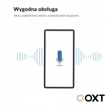 Moduł OXT przekaźnik 1 obwód pomiar 16A WIFI TUYA T220P