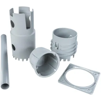 Puszka elektroinstalacyjna do izolacji końcowej z otwornicą KOPOS KEFZ80/VDZ_KB