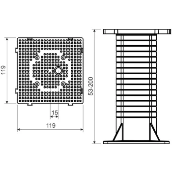 Płyta montażowa do systemów docieplających KOPOS MDZ_KB