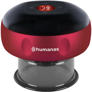Bańka chińska elektroniczna Humanas BB01 Plus - czerwona