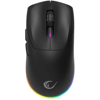 Mysz bezprzewodowa Rampage Prote M5 24000 DPI RGB LED 1K Hz czarna
