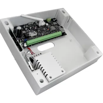 Zestaw centrala PulsON Alarm 2.0 4G z obudową i odbiornikiem PowerG