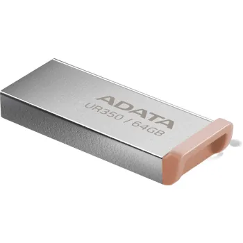 Adata Pendrive UR350 64GB USB3.2 Gen2 Metal brązowy