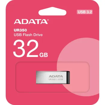 Adata Pendrive UR350 32GB USB3.2 Gen1 Metal czarny