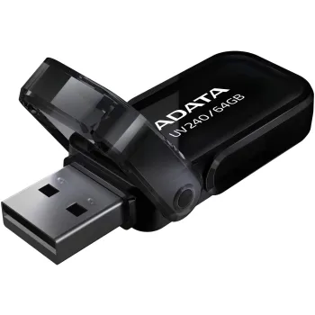 Adata Pendrive UV240 64GB USB 2.0 Czarny