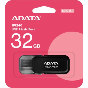 Adata Pendrive UV240 32GB USB2.0 Black