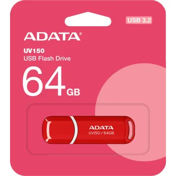 Adata Pendrive UV150 64GB USB3.2 Czerwony