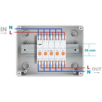Inteligentny Sterownik OXT | 63A | Licznik | WiFi | Tuya T335