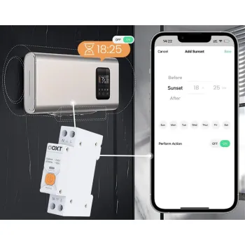 Inteligentny Sterownik OXT | 63A | Licznik | ZigBee | Tuya T337