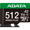 Adata Karta pamięci microSD Speed Plus 512GB UHS1 U3 V30 A2 180/160 MB/s