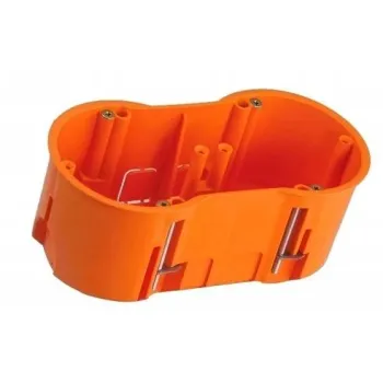 Puszka końcowa 60 podwójna do płyt gipsowych głęboka PAWBOL A.0010PG