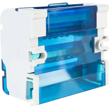 Blok rozdzielczy 4 pola 11 otworów VCX