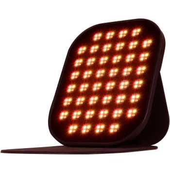 Panel LED z funkcją światła IR Humanas LumiCare - czarny