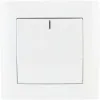 Łącznik pojedynczy z podświetleniem VCX WESA LC 03 Biały