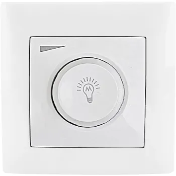 Ściemniacz obrotowy LED 200/600W VCX WESA LC 36A Biały