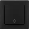 Przycisk dzwonkowy VCX WESA LC 06 Czarny