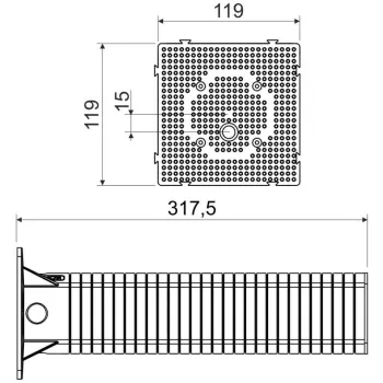 Płyta montażowa do systemów docieplających KOPOS MDZ-300_KB