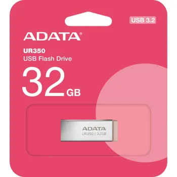 Adata Pendrive UR350 32GB USB3.2 Gen1 Metal brązowy