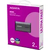 Adata Dysk zewnętrzny SSD SE880 2TB USB3.2A/C Gen2x2 Szary