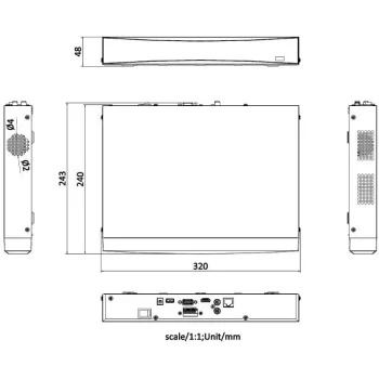 Rejestrator IP Hikvision DS-7608NXI-K1 D Alarm4+1 PL