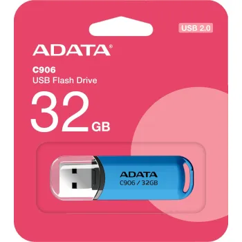 Adata Pendrive C906 32GB USB2.0 niebieski
