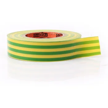 TAŚMA IZOLACYJNA REPERO 701 ŻÓŁTO-ZIELONA 19MMX20M