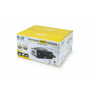 Prostownik Smart Volt Polska 12V/24V 15A A20 Black